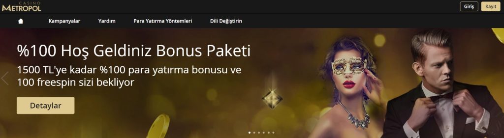 Casinometropol562 - Casinometropol563 Hoş Geldin Bonusu