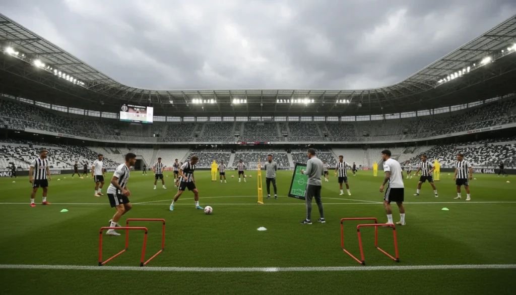 Beşiktaş’ın Kasımpaşa Maçı Öncesi Yoğun Antrenman Döneminde Sergen Yalçın’ın Durumu