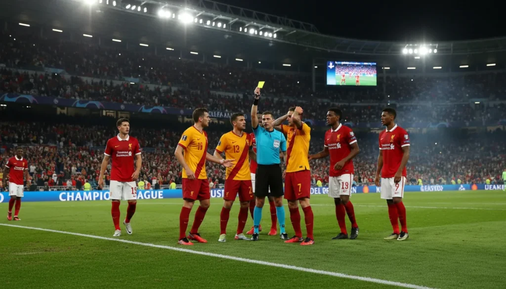 Liverpool Deplasmanında Galatasaray’ı Zorlayacak Kart Riski: 6 Futbolcu Tehlikede