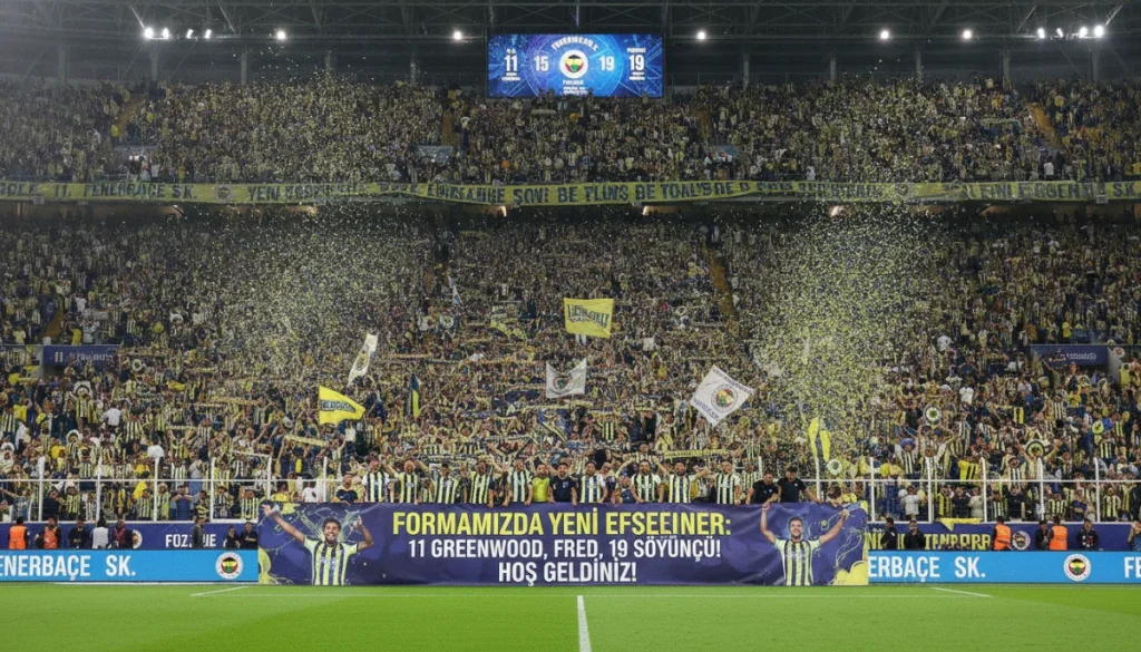 Fenerbahçe’nin Yeni Transferleri İçin Forma Numaraları Belli Oldu