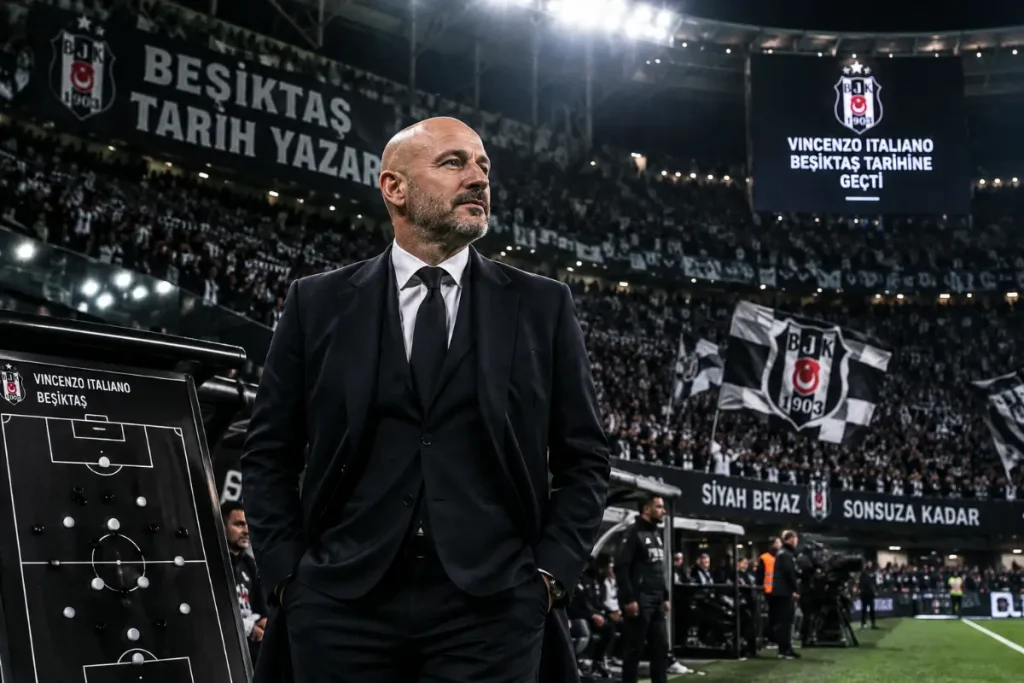 Beşiktaş’ta İtalyan Rüzgarı: Vincenzo Italiano’nun Rekor Kıran Başlangıcı
