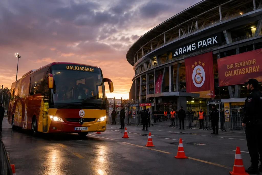 Galatasaray Ankara Deplasmanında Orta Saha Sınavında