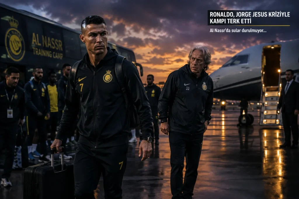 Portekiz Milli Takımında Büyük Sarsıntı: Ronaldo ve Jorge Jesus Karşı Karşıya